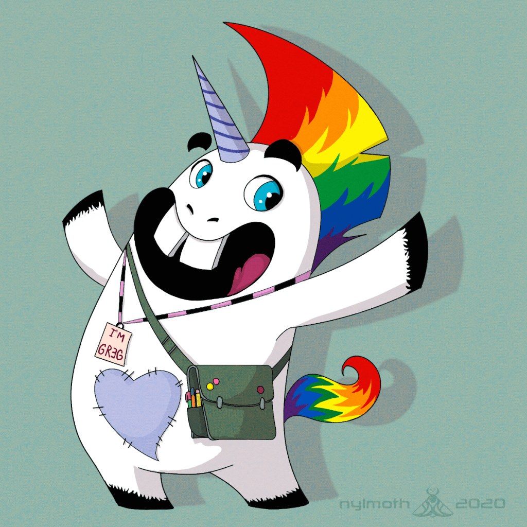 CHARACTER DESIGN ⛛ GREG FROM&nbsp;T.H.U.