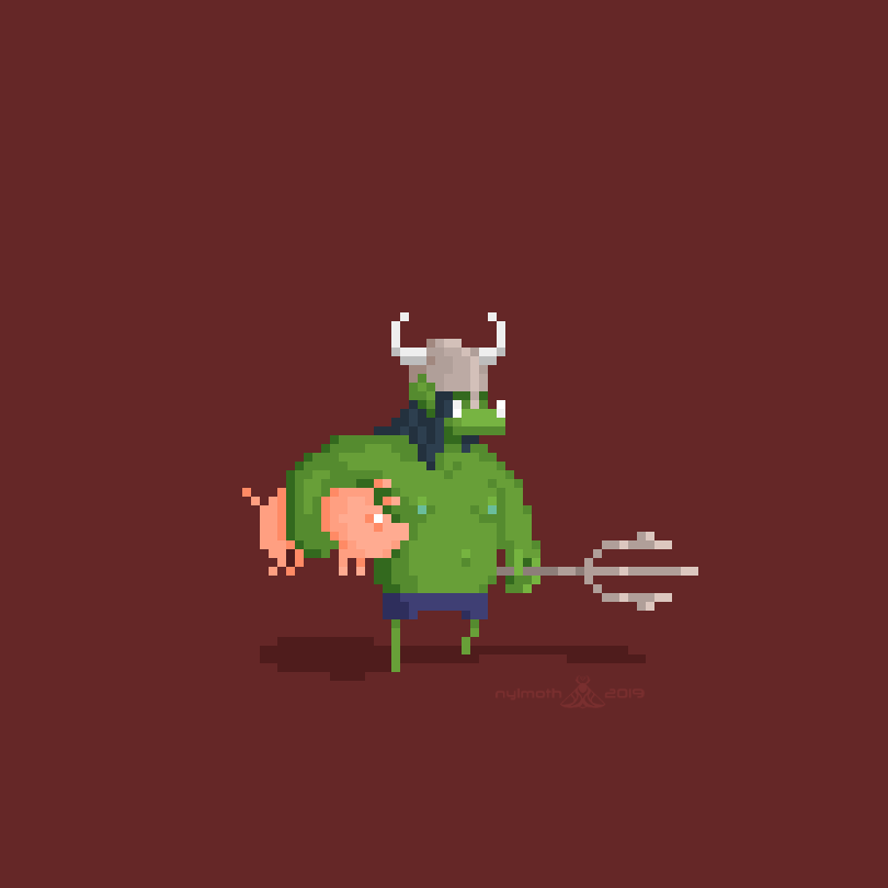 PIXEL ART ⛛&nbsp;ORC