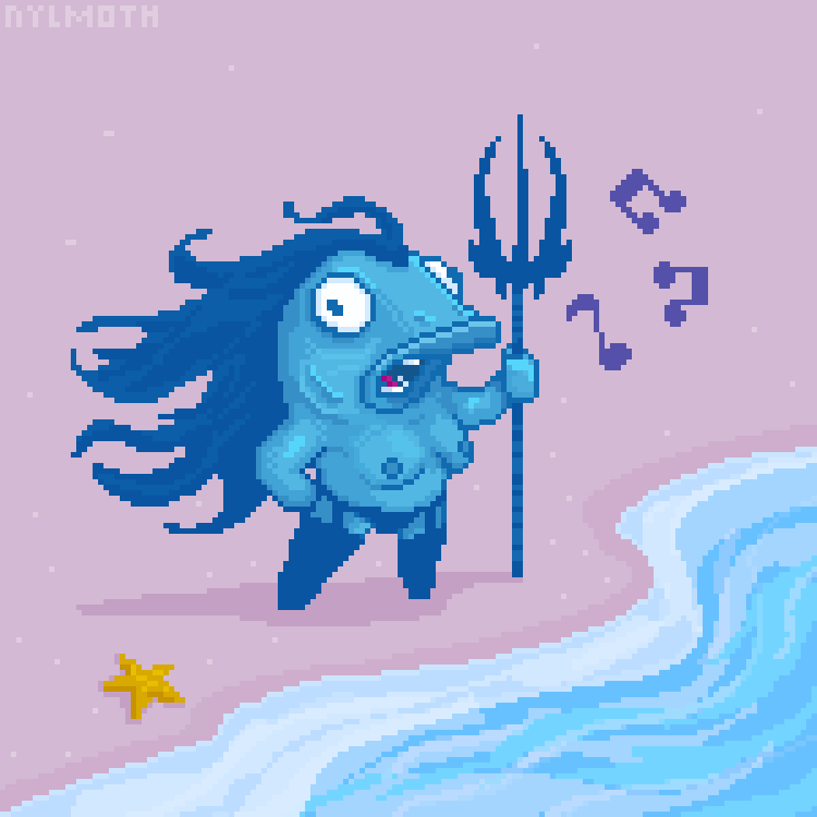 PIXEL ART ⛛&nbsp;MERMAID