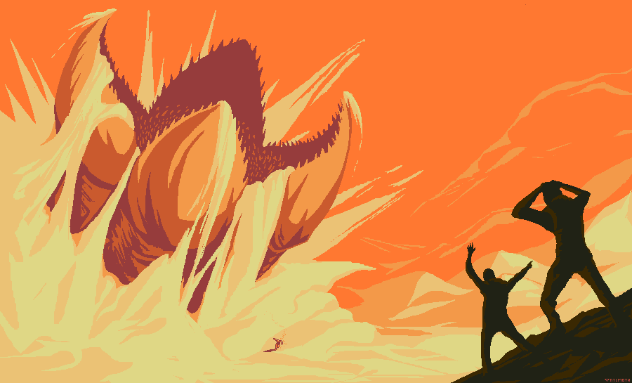 PIXEL ART ⛛ SHAI-HULUD&nbsp;(DUNE)