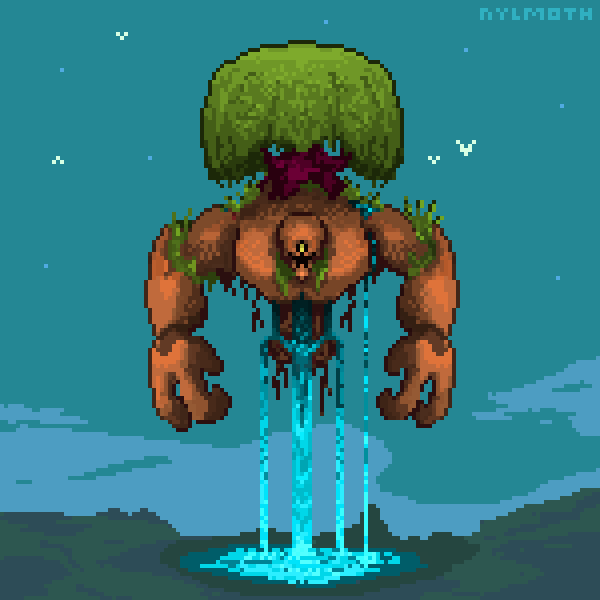 PIXEL ART ⛛&nbsp;GOLEM